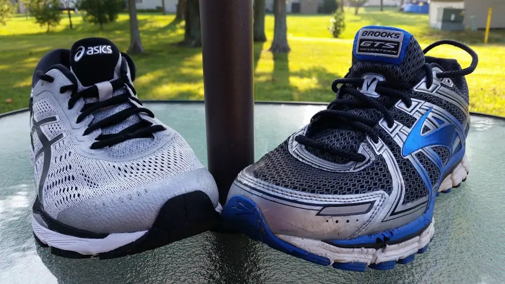 Faceoff in the American Heartland Brooks Adrenaline GTS 17 vs. Asics